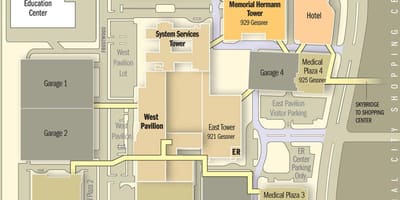Memorial Hermann hospital carte